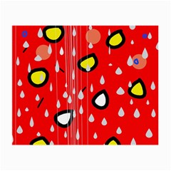 Rainy Day - Red Small Glasses Cloth (2-side)