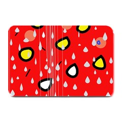 Rainy Day - Red Plate Mats