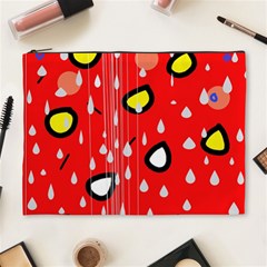 Rainy Day - Red Cosmetic Bag (xl)