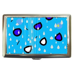 Rainy Day - Blue Cigarette Money Cases