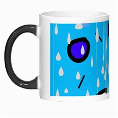 Rainy Day - Blue Morph Mugs by Moma