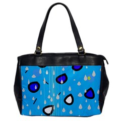 Rainy Day - Blue Office Handbags