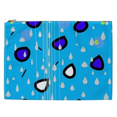 Rainy Day - Blue Cosmetic Bag (xxl) 