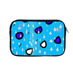 Rainy Day - Blue Apple Macbook Pro 13  Zipper Case