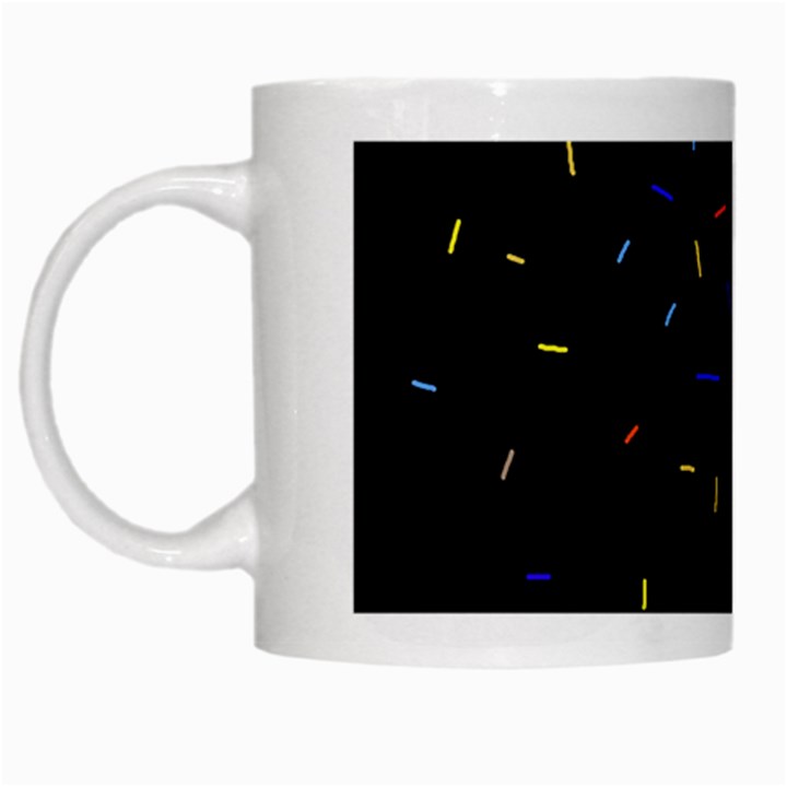 Night White Mugs