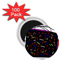 Color Tv 1 75  Magnets (100 Pack) 