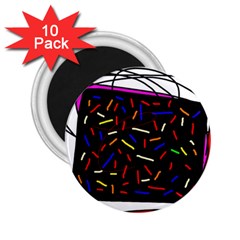 Color Tv 2 25  Magnets (10 Pack) 