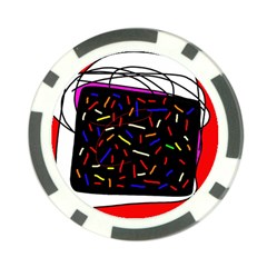 Color Tv Poker Chip Card Guards