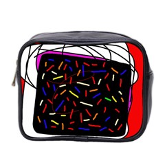 Color Tv Mini Toiletries Bag 2-side