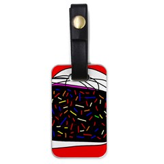 Color Tv Luggage Tags (one Side) 