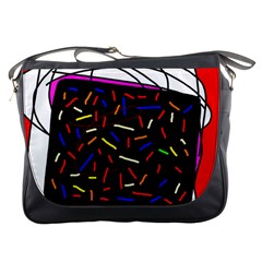 Color Tv Messenger Bags by Moma