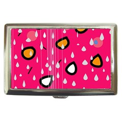 Rainy Day - Pink Cigarette Money Cases by Moma