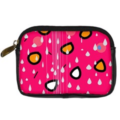 Rainy Day - Pink Digital Camera Cases