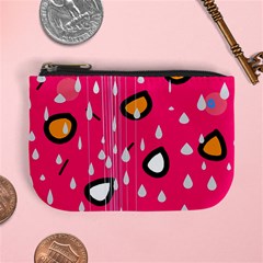 Rainy Day - Pink Mini Coin Purses