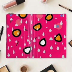 Rainy Day - Pink Cosmetic Bag (xl)