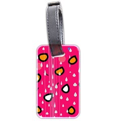 Rainy Day - Pink Luggage Tags (two Sides)