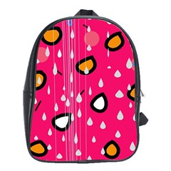 Rainy Day - Pink School Bags (xl) 