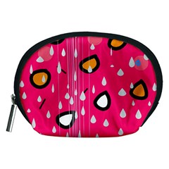 Rainy Day - Pink Accessory Pouches (medium) 