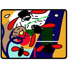 Fly, Fly Fleece Blanket (large)  by Moma