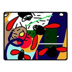 Fly, Fly Fleece Blanket (small) by Moma