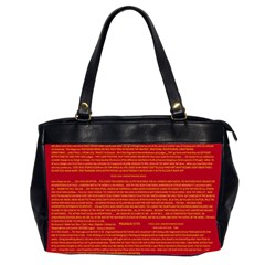 Writing Grace Office Handbags (2 Sides) 