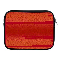 Writing Grace Apple Ipad 2/3/4 Zipper Cases by MRTACPANS