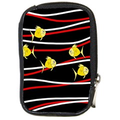 Five Yellow Fish Compact Camera Cases