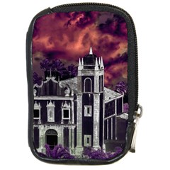 Fantasy Tropical Cityscape Aerial View Compact Camera Cases by dflcprints