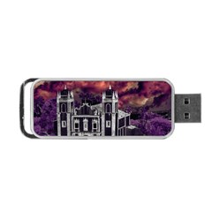 Fantasy Tropical Cityscape Aerial View Portable Usb Flash (two Sides) by dflcprints