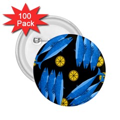 Mackerel Meal 2 25  Buttons (100 Pack) 