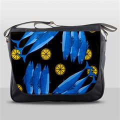 Mackerel Meal Messenger Bags