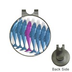 Mackerel miltary Hat Clips with Golf Markers Front