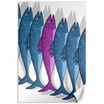 Mackerel miltary Canvas 24  x 36  23.35 x34.74  Canvas - 1