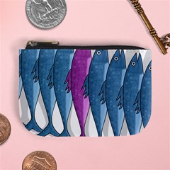 Mackerel Miltary Mini Coin Purses by Valentinaart