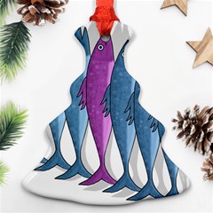 Mackerel Miltary Ornament (christmas Tree) by Valentinaart