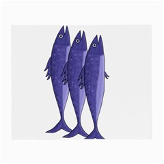 Mackerel  - Purple Small Glasses Cloth