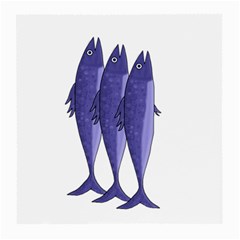 Mackerel  - Purple Medium Glasses Cloth