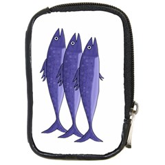 Mackerel  - Purple Compact Camera Cases by Valentinaart