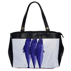 Mackerel  - Purple Office Handbags by Valentinaart