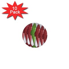 Mackerel Military 2 1  Mini Buttons (10 Pack)  by Valentinaart