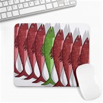 Mackerel military 2 Large Mousepads Front