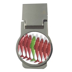 Mackerel Military 2 Money Clips (round) 