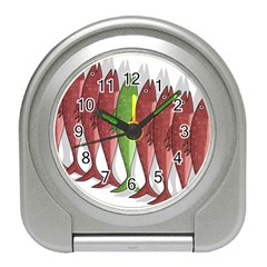 Mackerel Military 2 Travel Alarm Clocks