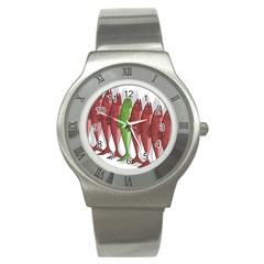 Mackerel Military 2 Stainless Steel Watch by Valentinaart