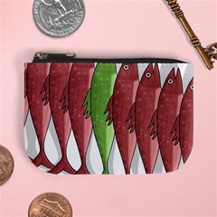 Mackerel Military 2 Mini Coin Purses by Valentinaart