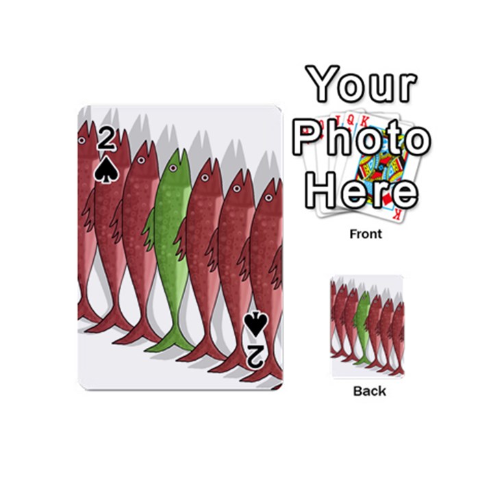 Mackerel military 2 Playing Cards 54 (Mini) 