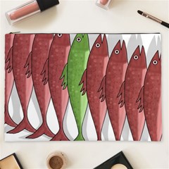 Mackerel Military 2 Cosmetic Bag (xxl) 