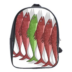 Mackerel Military 2 School Bags (xl) 