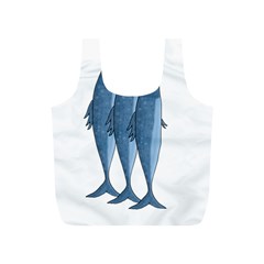 Mackerel Full Print Recycle Bags (s)  by Valentinaart