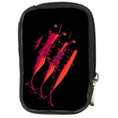 Red Fish Compact Camera Cases by Valentinaart